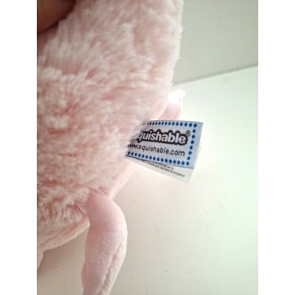 11" Squishable Axolotl Pink Plush - Picture 4 of 11